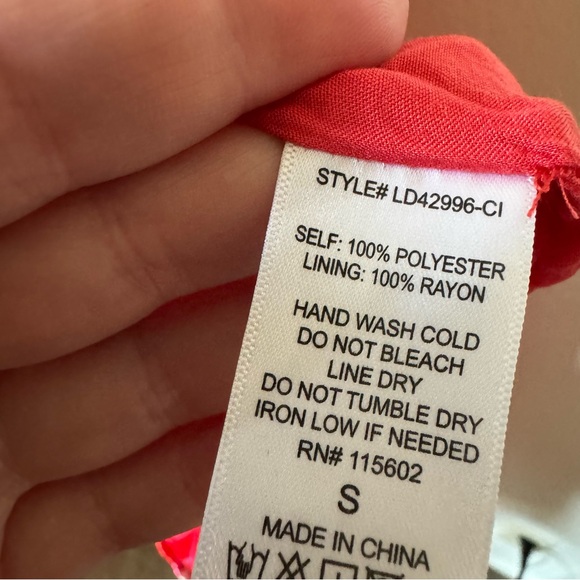 Lulus | Lush Red Floral High Low Dress - Picture 5 of 6